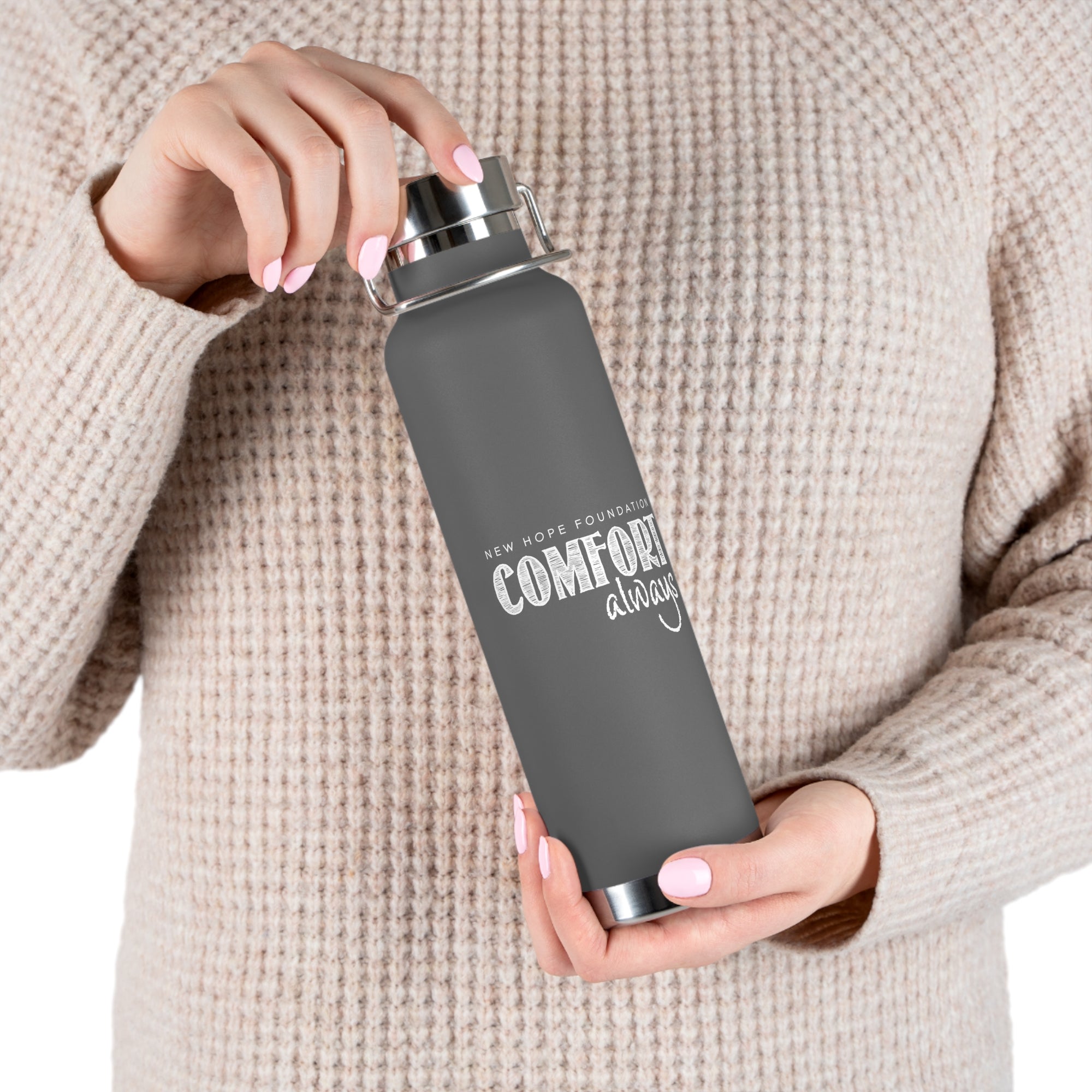 "Comfort Always" NHF Vacuum Insulated Bottle