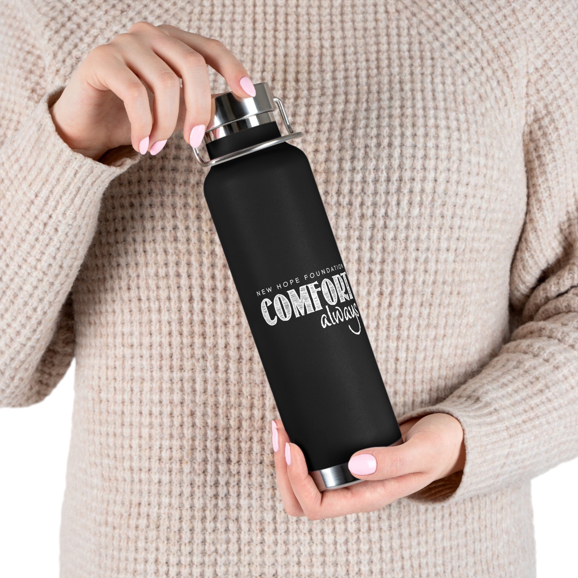 "Comfort Always" NHF Vacuum Insulated Bottle