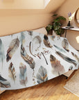 "Hope" NHF Tan Sherpa Blanket