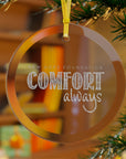 "Comfort Always" NHF Glass Ornament