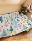 "Hope" NHF Christmas Sherpa Blanket