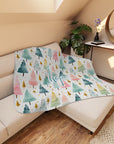 "Hope" NHF Christmas Sherpa Blanket