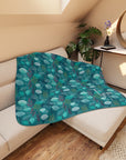 NHF "Hope" (Teal) Sherpa Blanket