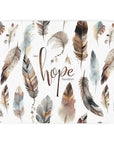 "Hope" NHF Tan Sherpa Blanket