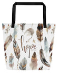 "Hope" NHF Large Tote Bag