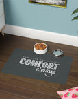 "Comfort Always" NHF Pet Food Mat (Gray)