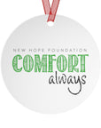 "Comfort Always" NHF Metal Ornament