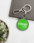 "Comfort Always" NHF Tag Keyring (Green)