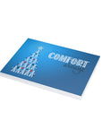 "Comfort Always" NHF Folded Christmas Cards in Blue (1, 10, 30, and 50)