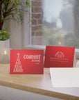 "Comfort Always" NHF Folded Christmas Cards in Red (1, 10, 30, and 50)