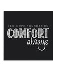 "Comfort Always" NHF Square Magnet (Black)