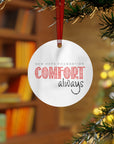 "Comfort Always" NHF Metal Ornament