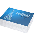 "Comfort Always" NHF Folded Christmas Cards in Blue (1, 10, 30, and 50)