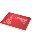 "Comfort Always" NHF Folded Christmas Cards in Red (1, 10, 30, and 50)