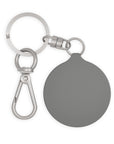 NHF Logo Tag Keyring (Red)
