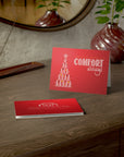 "Comfort Always" NHF Folded Christmas Cards in Red (1, 10, 30, and 50)