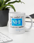 "Encouraging Words" NHF Mug