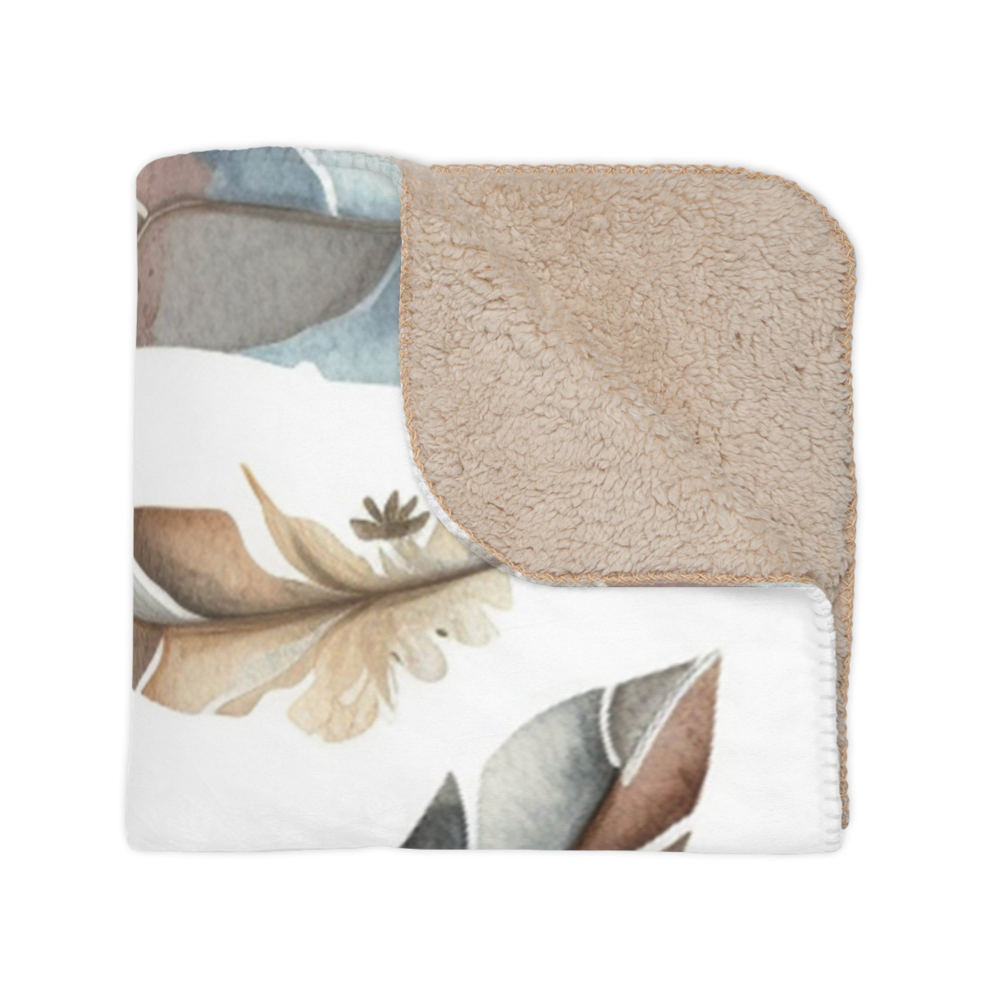 &quot;Hope&quot; NHF Tan Sherpa Blanket