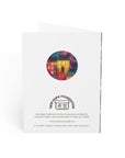 "Merry Village" NHF Folded Christmas Cards (1, 10, 30, and 50)