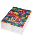 "Merry Village" NHF Folded Christmas Cards (1, 10, 30, and 50)