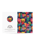 "Merry Village" NHF Folded Christmas Cards (1, 10, 30, and 50)