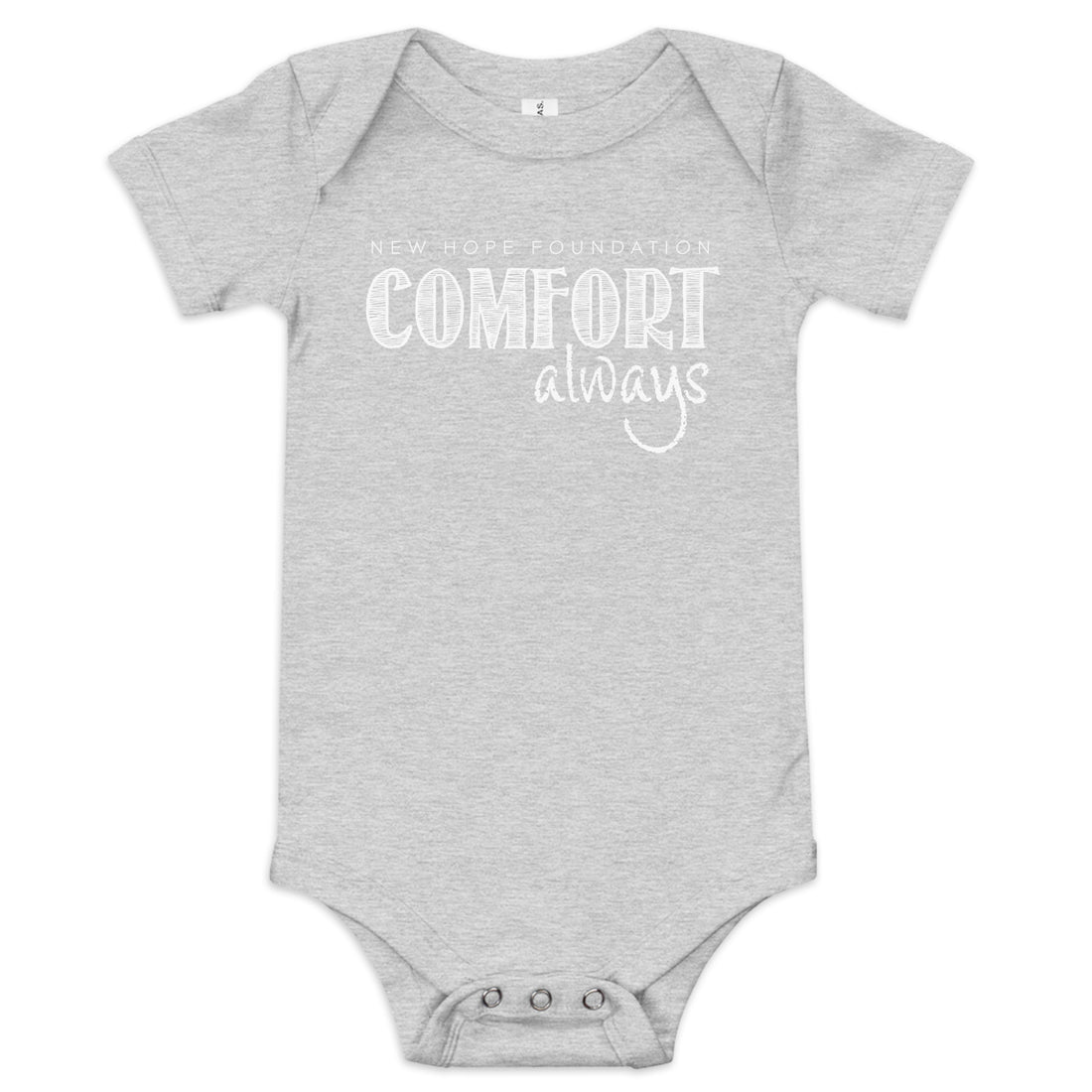 "Comfort Always" NHF Baby Body Suit