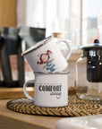 "Comfort Always" NHF Enamel Mug (Christmas)