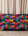NHF "Merry Village" Christmas Sherpa Blanket