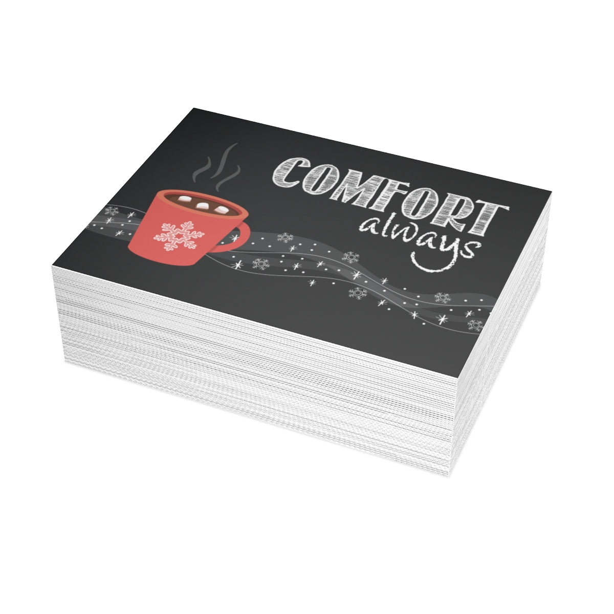 &quot;Comfort Always&quot; NHF Folded Greeting Cards (1, 10, 30, and 50)