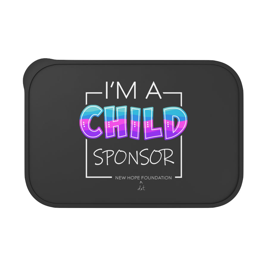 "I'm a Child Sponsor" NHF Bento Box