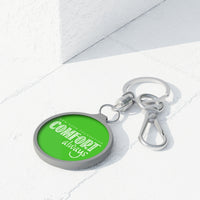 "Comfort Always" NHF Tag Keyring (Green)