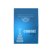 "Comfort Always" NHF Folded Christmas Cards in Blue (1, 10, 30, and 50)