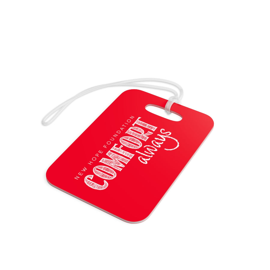 "Comfort Always" NHF Luggage Tag (Red)