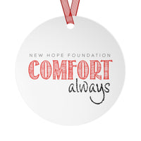 "Comfort Always" NHF Metal Ornament
