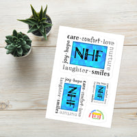 "Encouraging Words" NHF Sticker Sheet